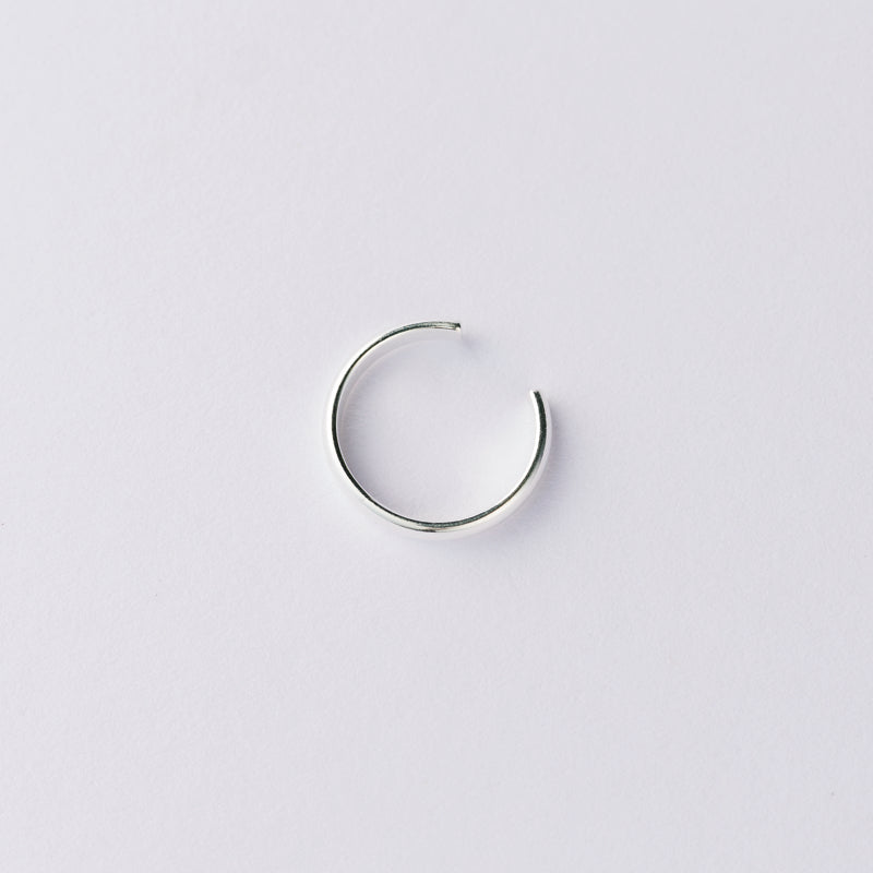 シルバー ベーシック スリム イヤーカフ / Silver Basic Slim Earcuff