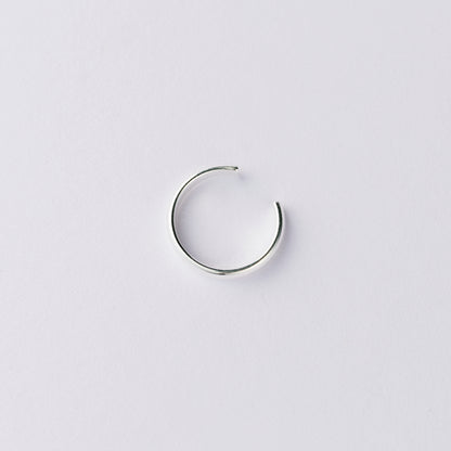 シルバー ベーシック スリム イヤーカフ / Silver Basic Slim Earcuff