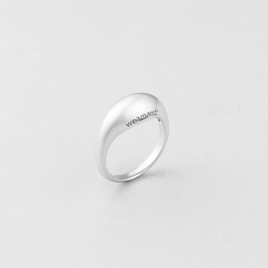 シルバー ボリューム ピンキー リング / Silver Volume Pinky Ring