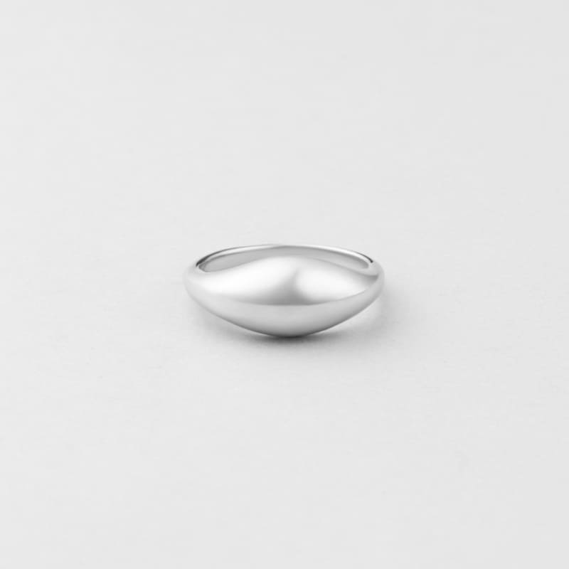 シルバー ボリューム ピンキー リング / Silver Volume Pinky Ring 