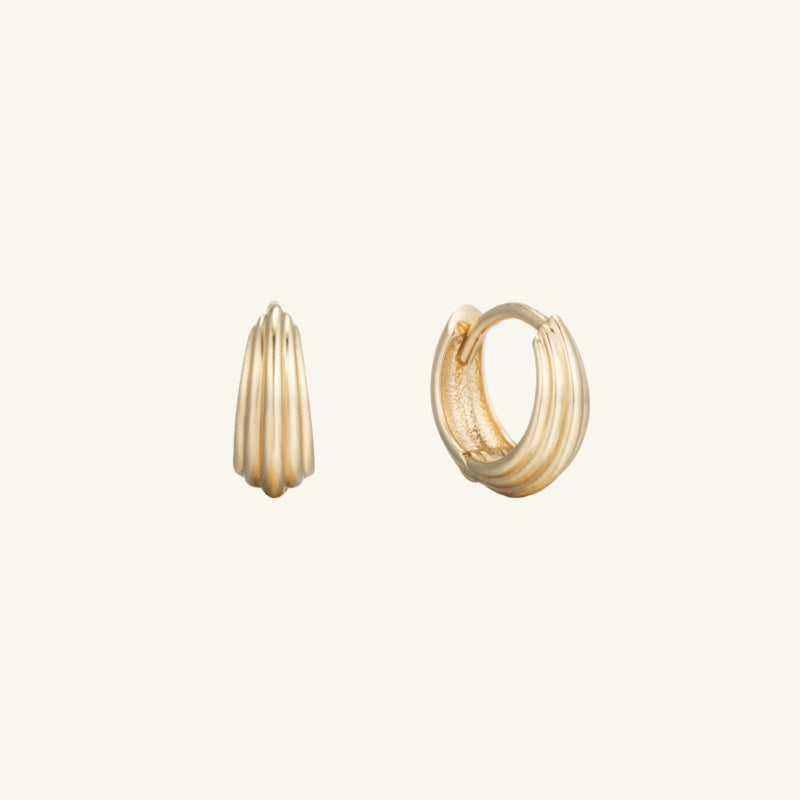 K14 クラシック スモール ワンタッチ ピアス / 14K Classic Small One Touch Earrings