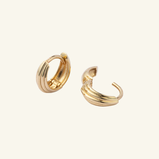 K14 クラシック スモール ワンタッチ ピアス / 14K Classic Small One Touch Earrings