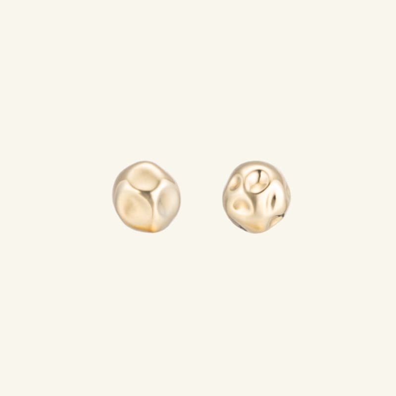 K14 ナチュラル デイリー ボール ピアス / 14K Natural Daily Ball Earrings