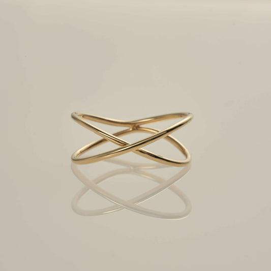 K18 クロス リング / 18K cross ring