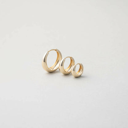 K14 ボリューム ワンタッチ ピアス / 14K Volume One Touch Earrings