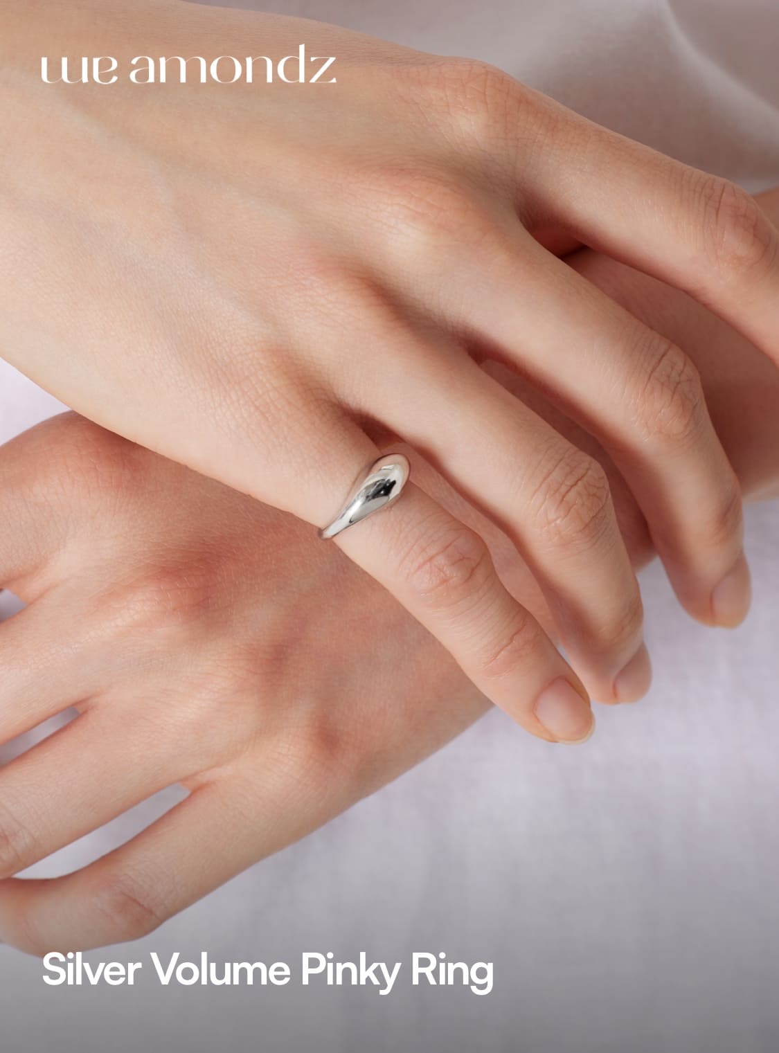 シルバー ボリューム ピンキー リング / Silver Volume Pinky Ring