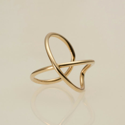 K10 クロス イヤーカフ / 10K cross ear cuff