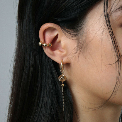 K10 バブル イヤーカフ / 10K bubble ear cuff