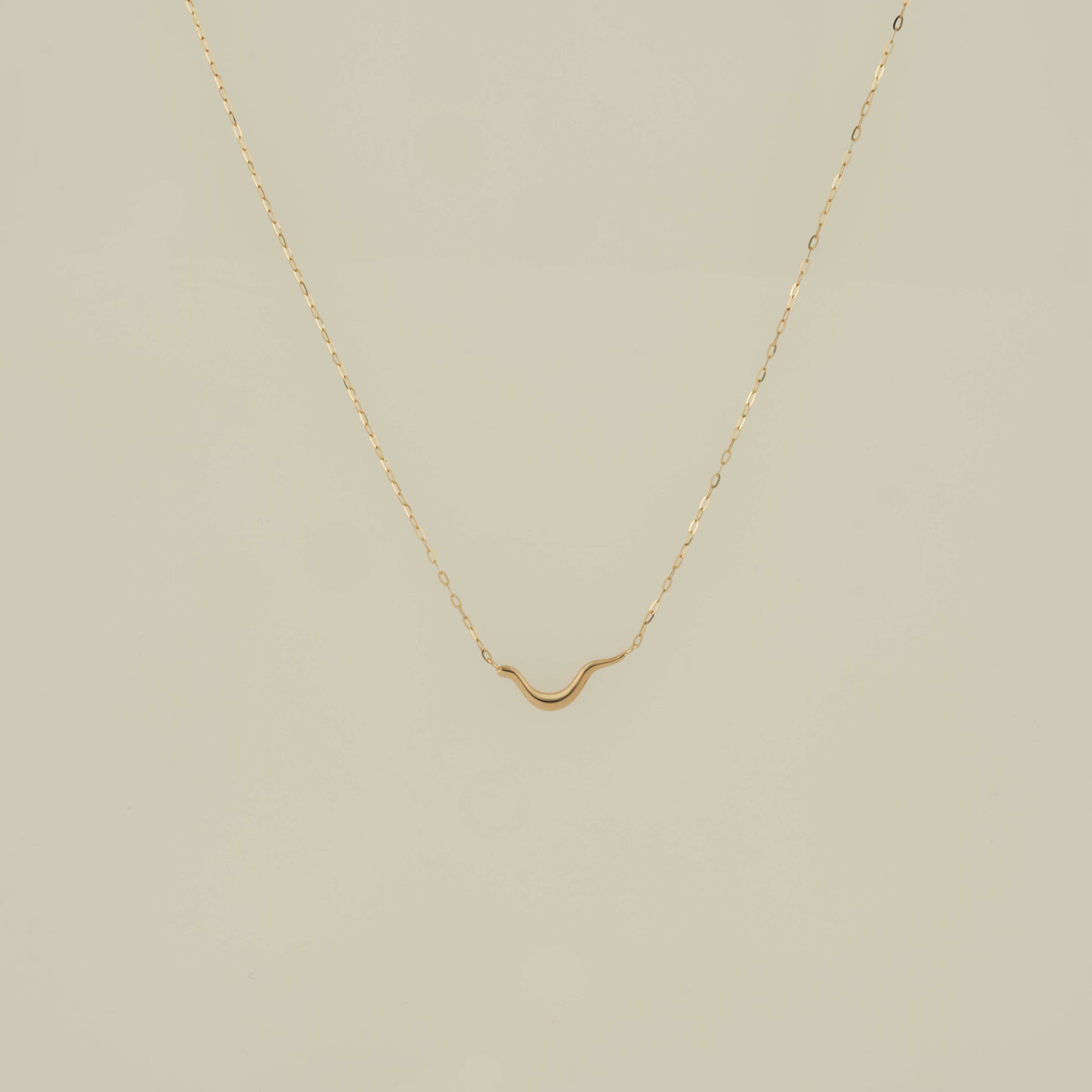 K18 ベイ ネックレス / 18K bay necklace