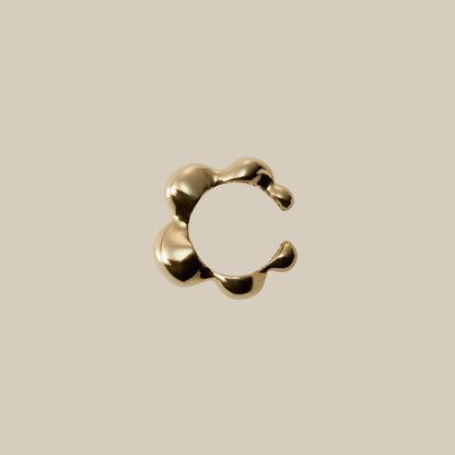 K10 バブル イヤーカフ / 10K bubble ear cuff