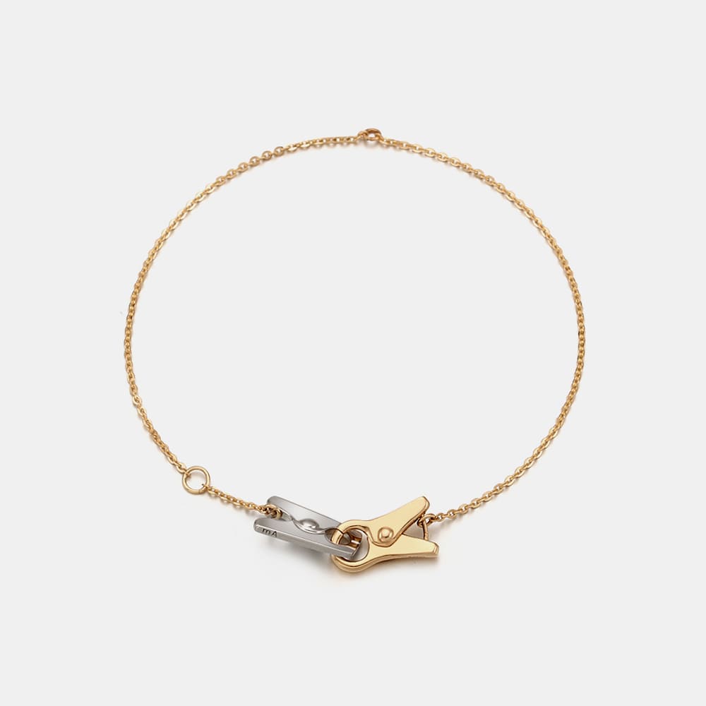 K14 TONGS スモール インティメイト ブレスレット / 14K TONGS SMALL INTIMATE BRACELET