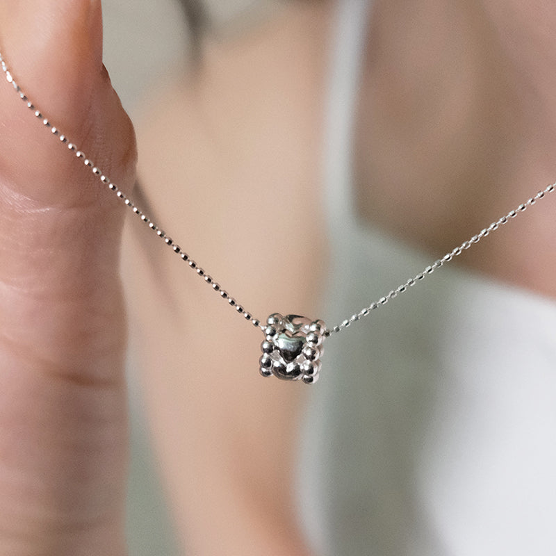 Cinderella Heart sleeve pendant