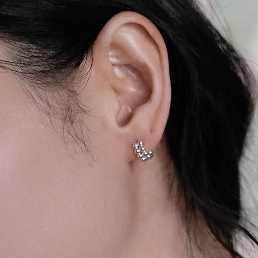 Elsa beading one touch earring