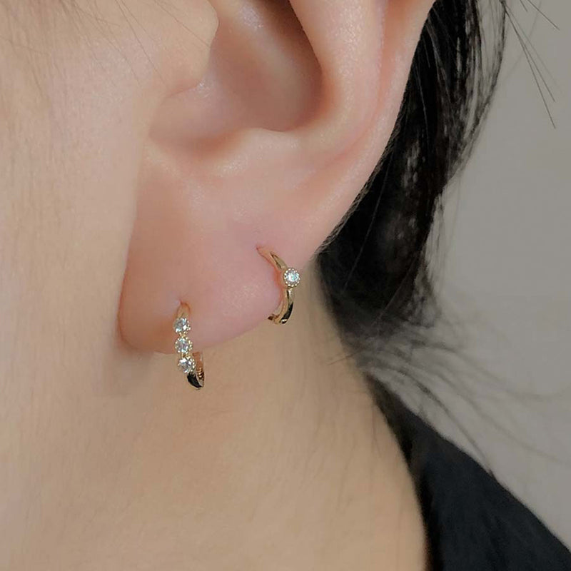 K14 Ylang One Touch Earrings