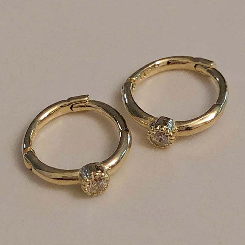 K14 Ylang One Touch Earrings