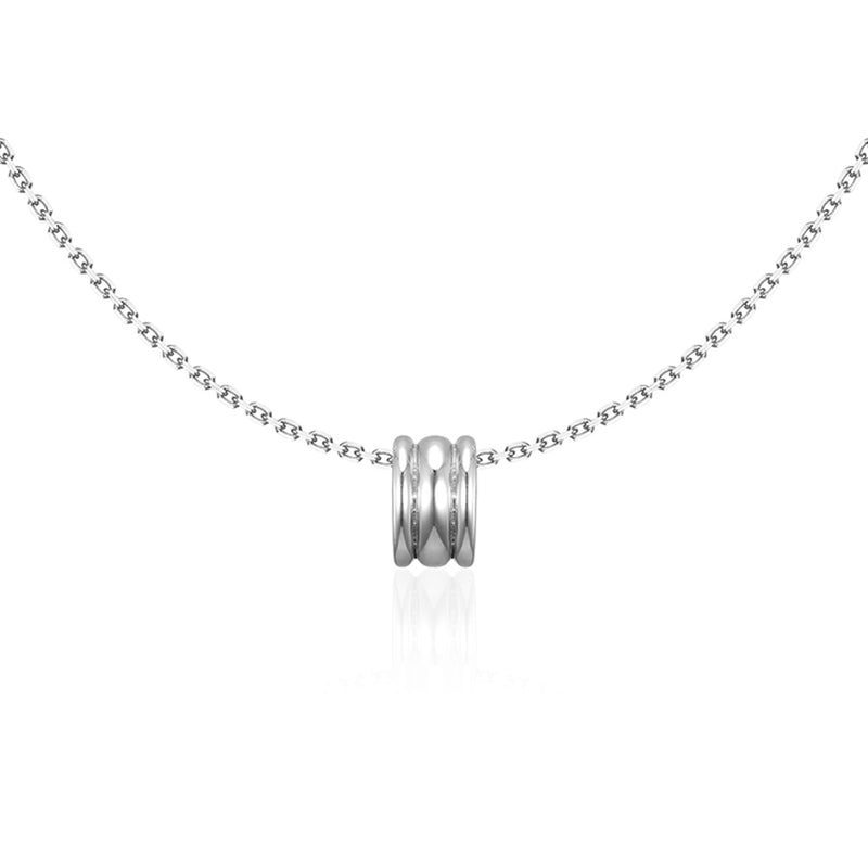 Trinity Ring Pendant Necklace