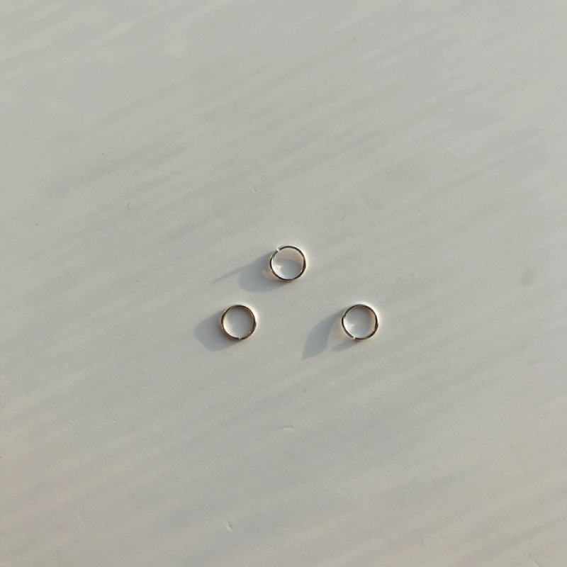 O-ring earring (3個 1set)