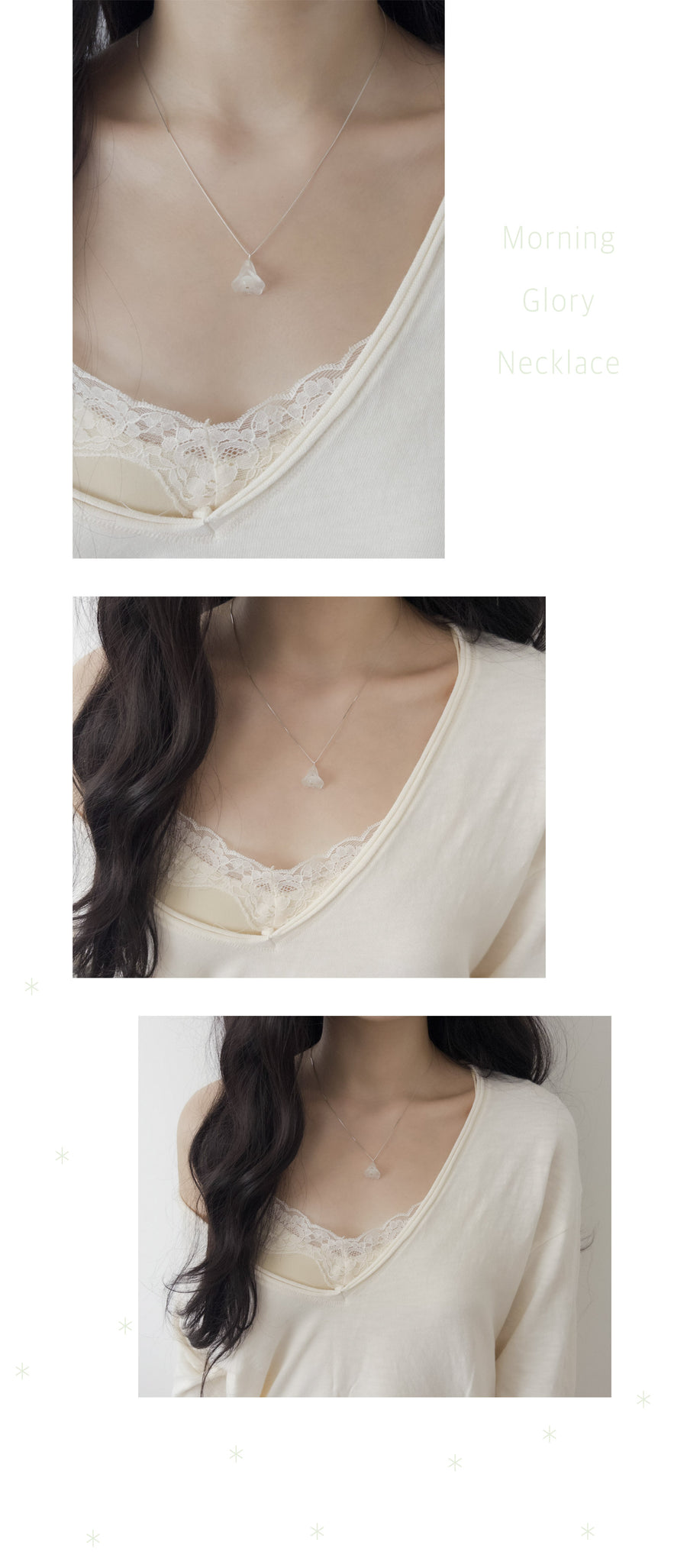 Morning Glory Necklace