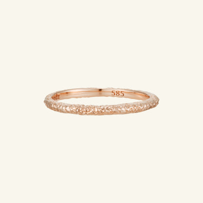 K14 ナチュラル シズリング レイヤード リング / 14K Natural Sizzling Layered Ring