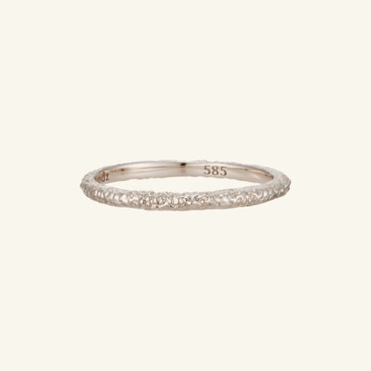 K14 ナチュラル シズリング レイヤード リング / 14K Natural Sizzling Layered Ring