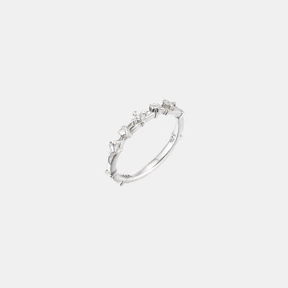 ROMANCE クロス スモール シルバー リング / ROMANCE CROSS SMALL SILVER RING