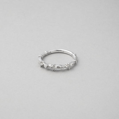 ROMANCE クロス スモール シルバー リング / ROMANCE CROSS SMALL SILVER RING