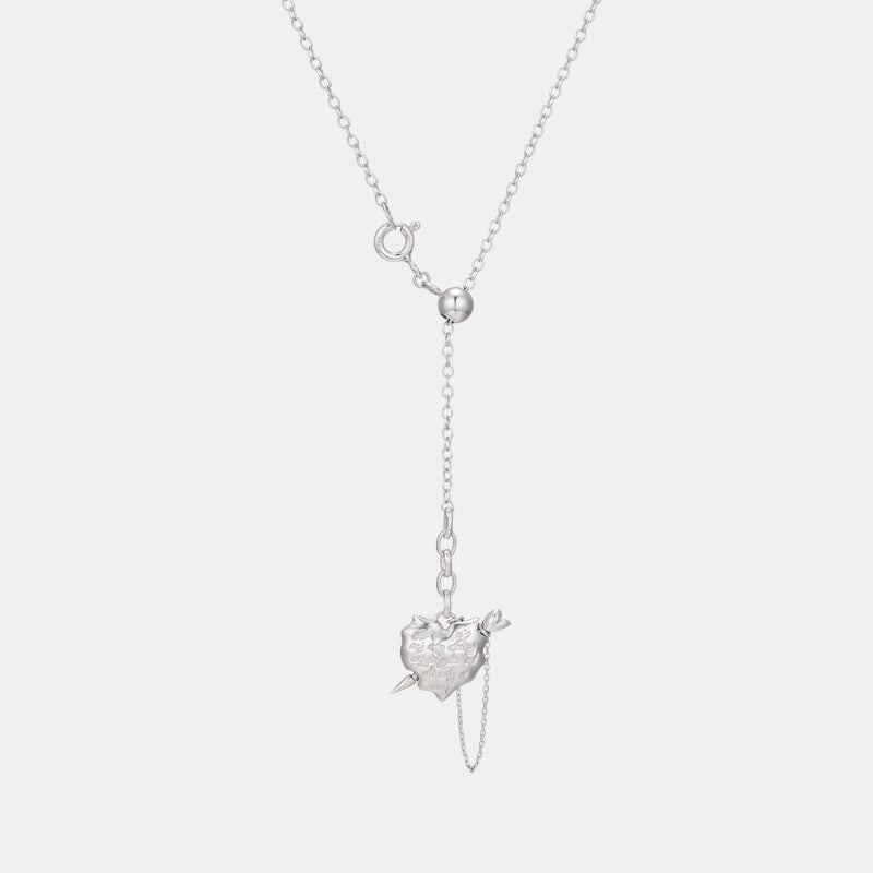 Heart drop necklace ハートドロップネックレス