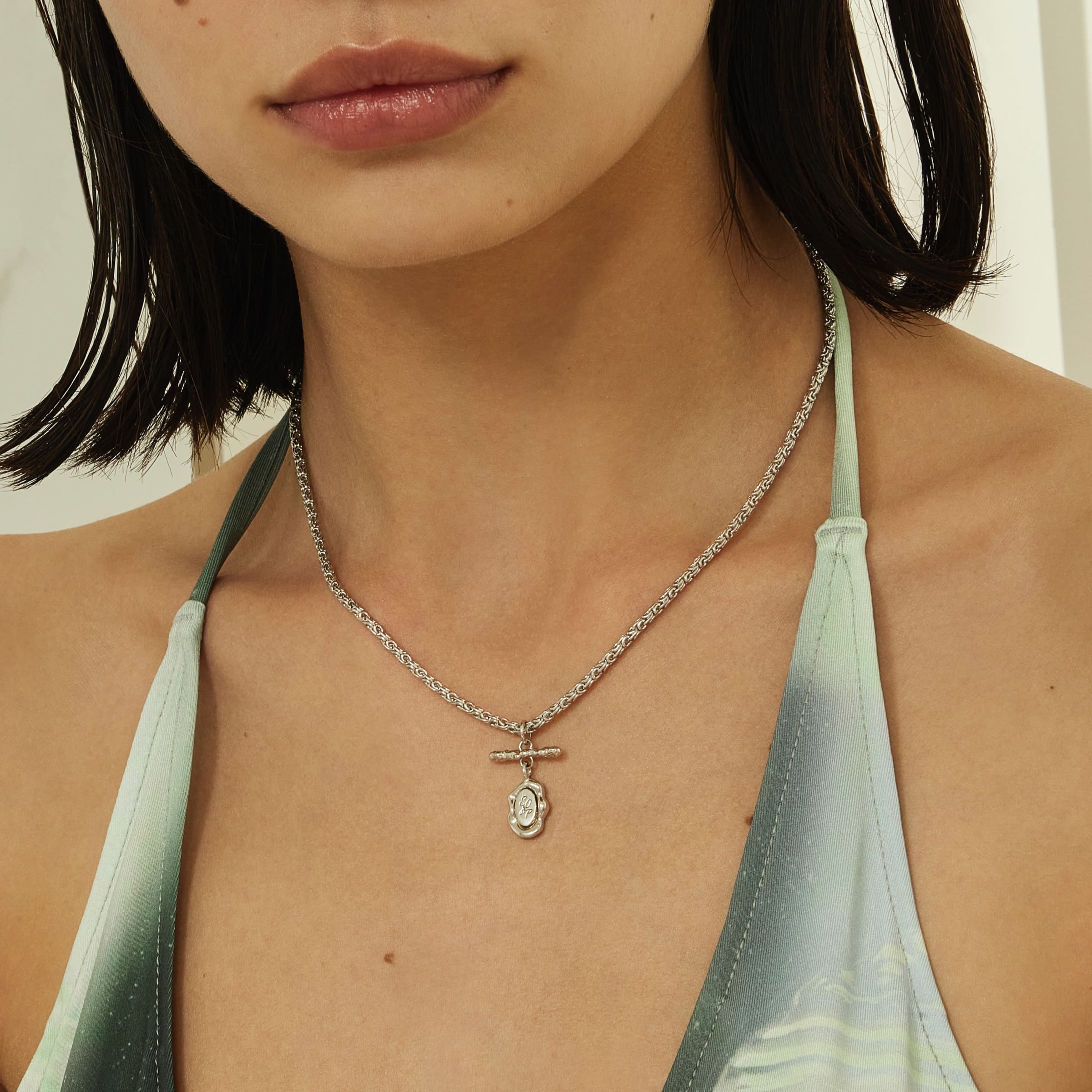 Groovy Bubble Zip Code Necklace | Anthropologie Japan - Women's Clothing,  Accessories & Home
