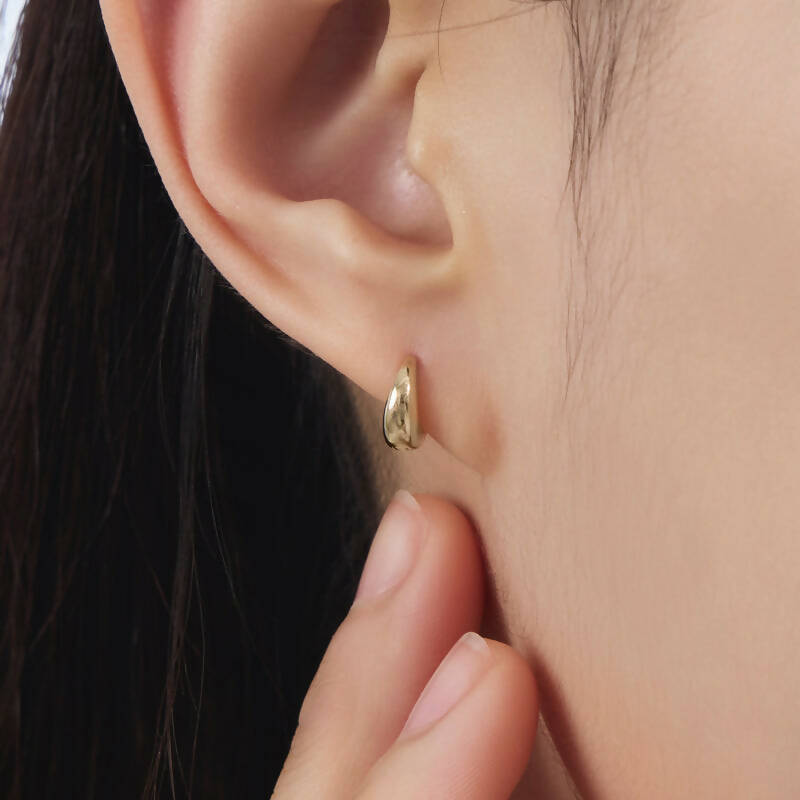 K14 ボリューム ワンタッチ ピアス / 14K Volume One Touch Earrings