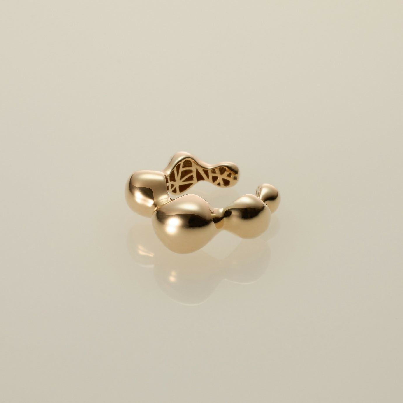 K10 バブル イヤーカフ / 10K bubble ear cuff