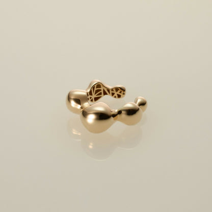 K10 バブル イヤーカフ / 10K bubble ear cuff