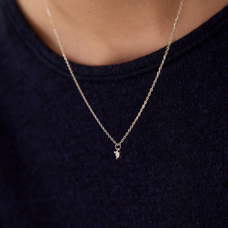 シルバー エッジ スノー ネックレス / SILVER EDGE SNOW NECKLACE