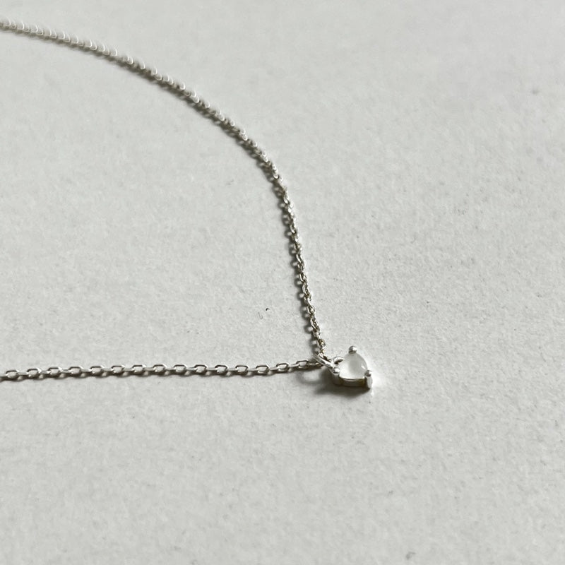 シルバー エッジ スノー ネックレス / SILVER EDGE SNOW NECKLACE|3200