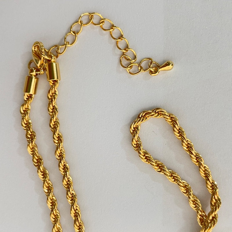 ボリューム ロープ チェーン ネックレス / VOLUME ROPE CHAIN NECKLACE