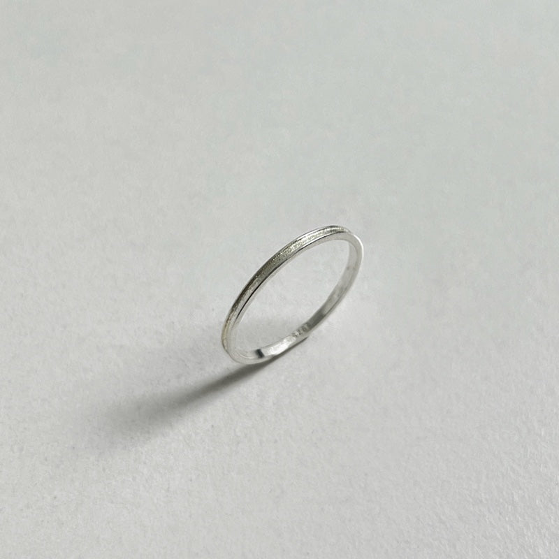 シルバー マット レイヤード リング / SILVER MATT LAYERED RING