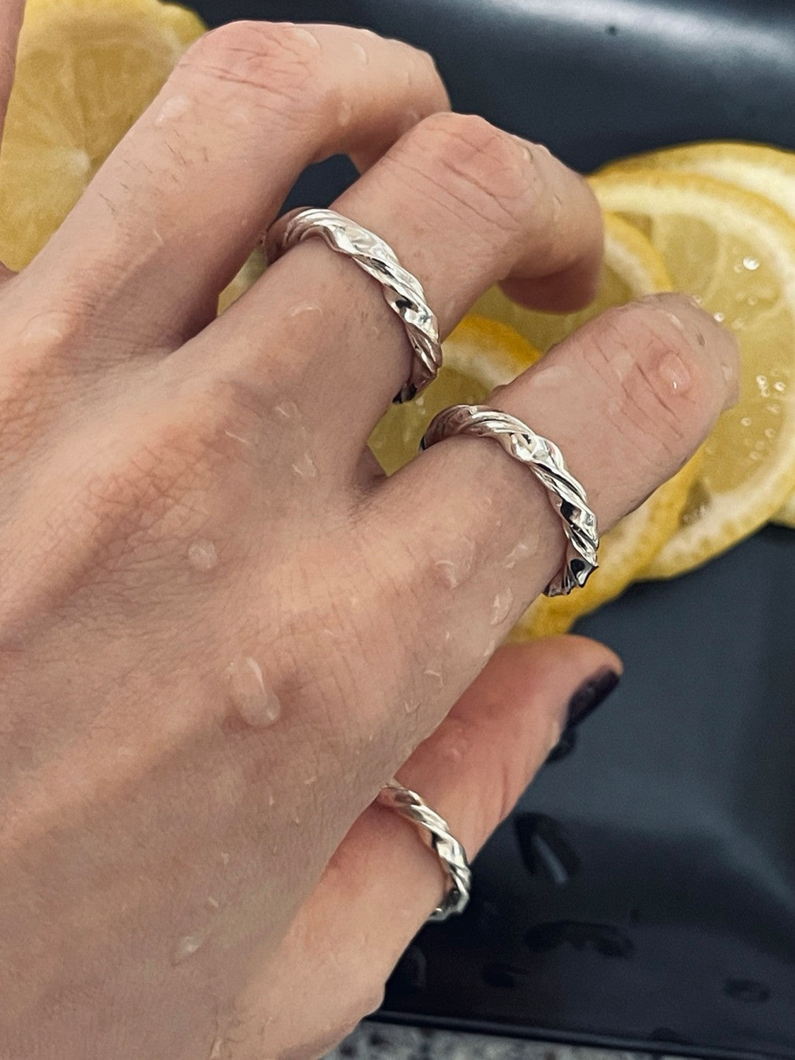 Sカーブシルバーリング