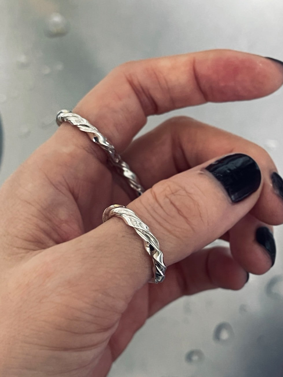 Sカーブシルバーリング