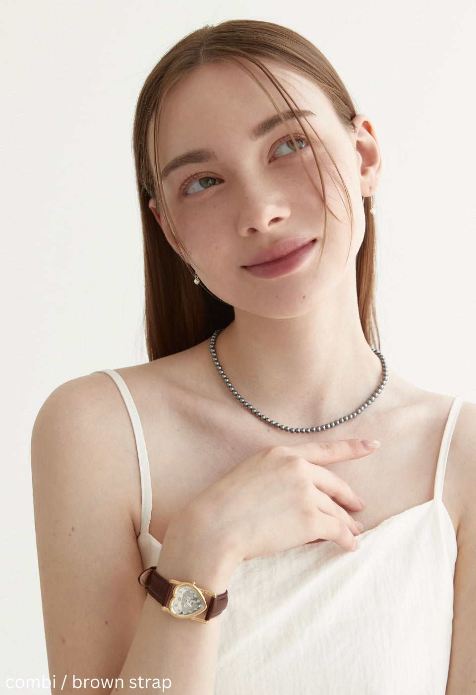 Love ribbon watch bracelet(3 colors)