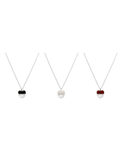 ハート カップ ネックレス（3色） / heart cup necklace (3 colors)