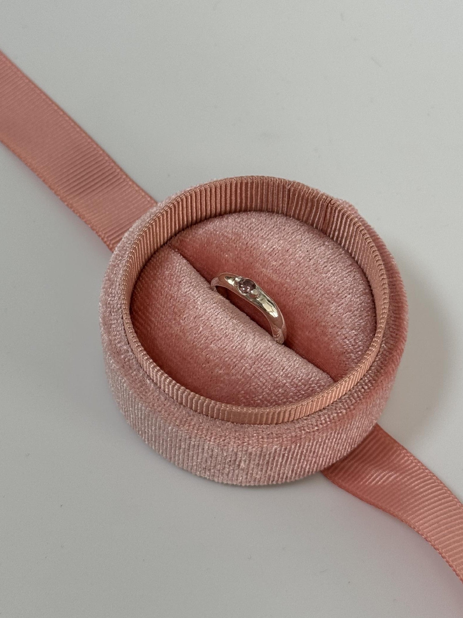 誕生石シルバーリング