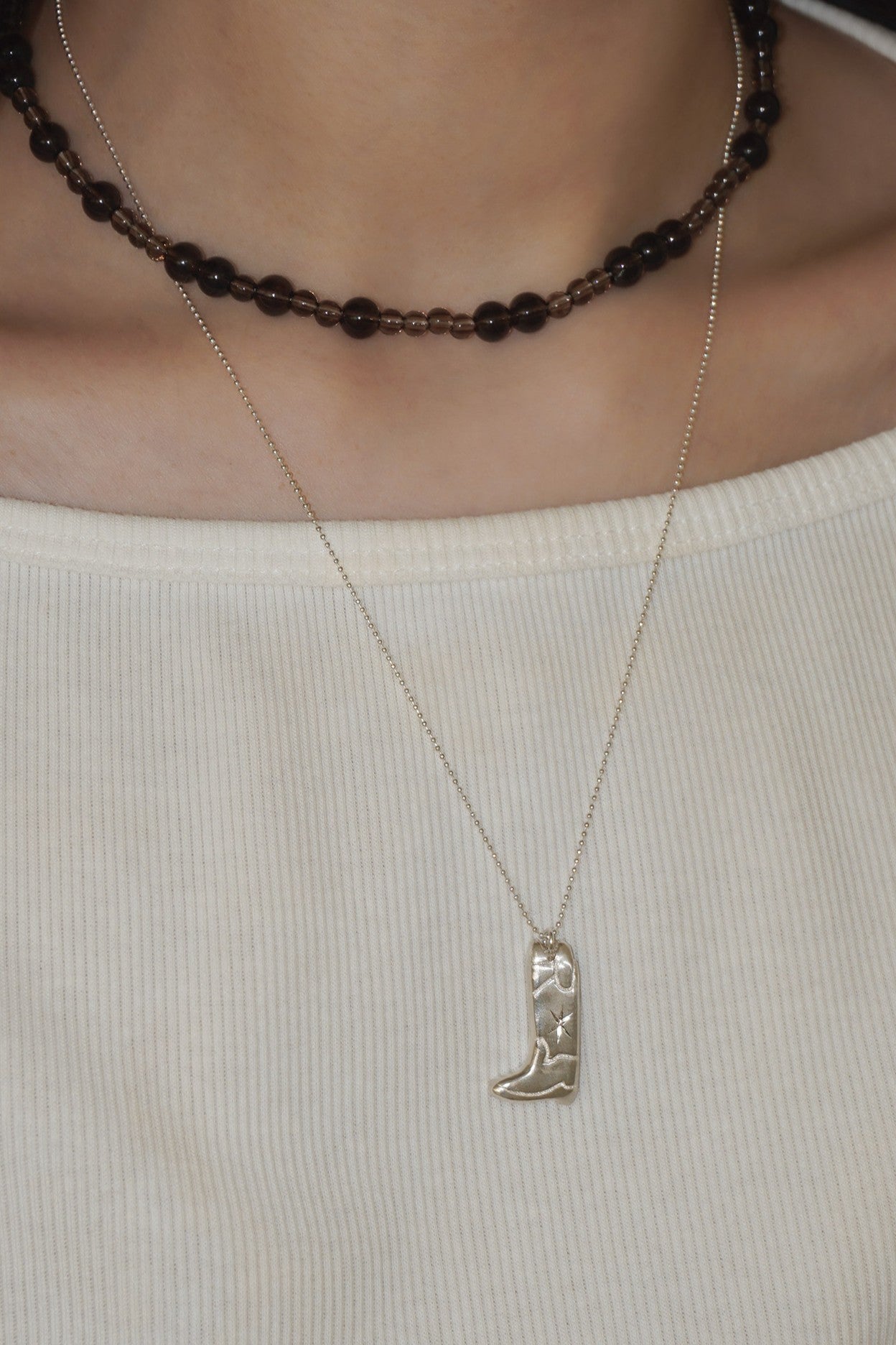 WESTERN BOOTS NECKLACE