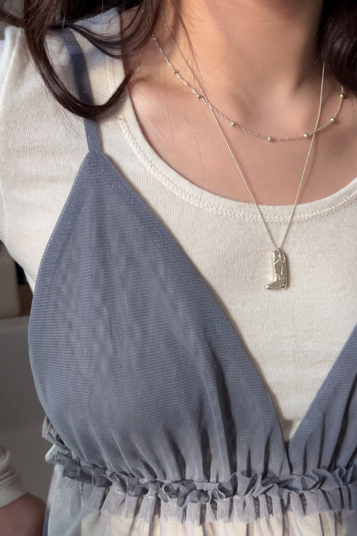 WESTERN BOOTS NECKLACE