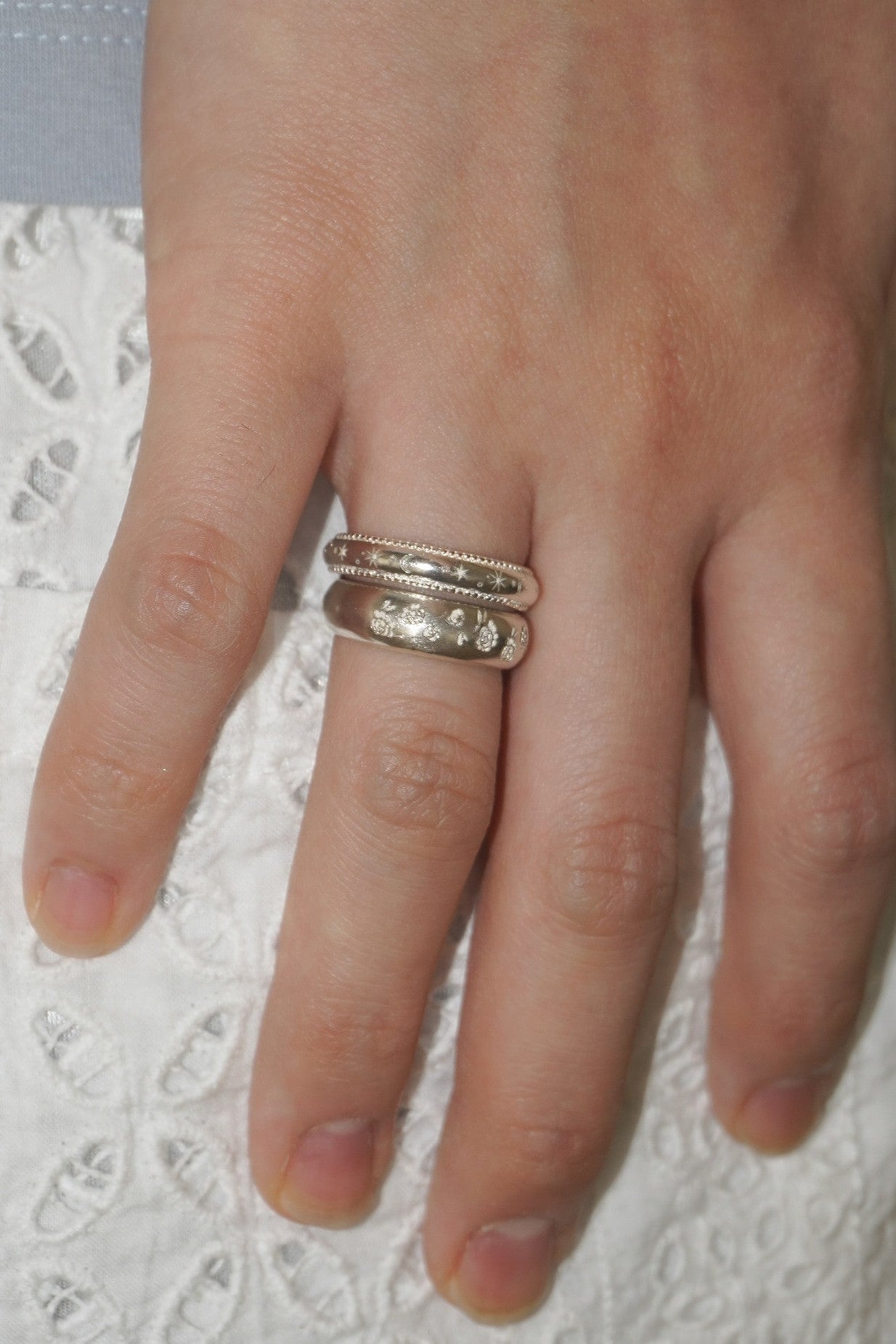 ROLLET WESTERN PATTERN RING