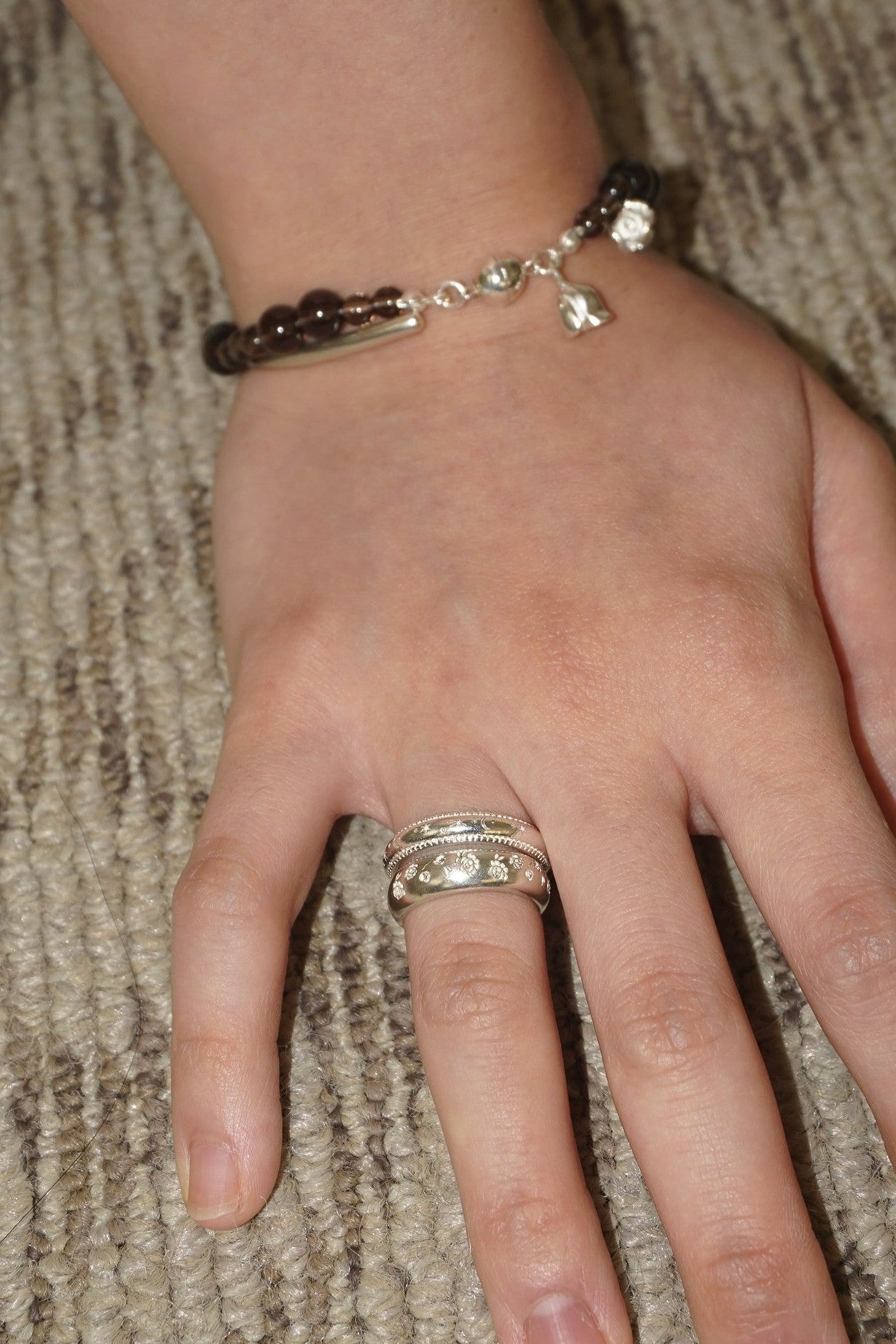 ROLLET WESTERN PATTERN RING