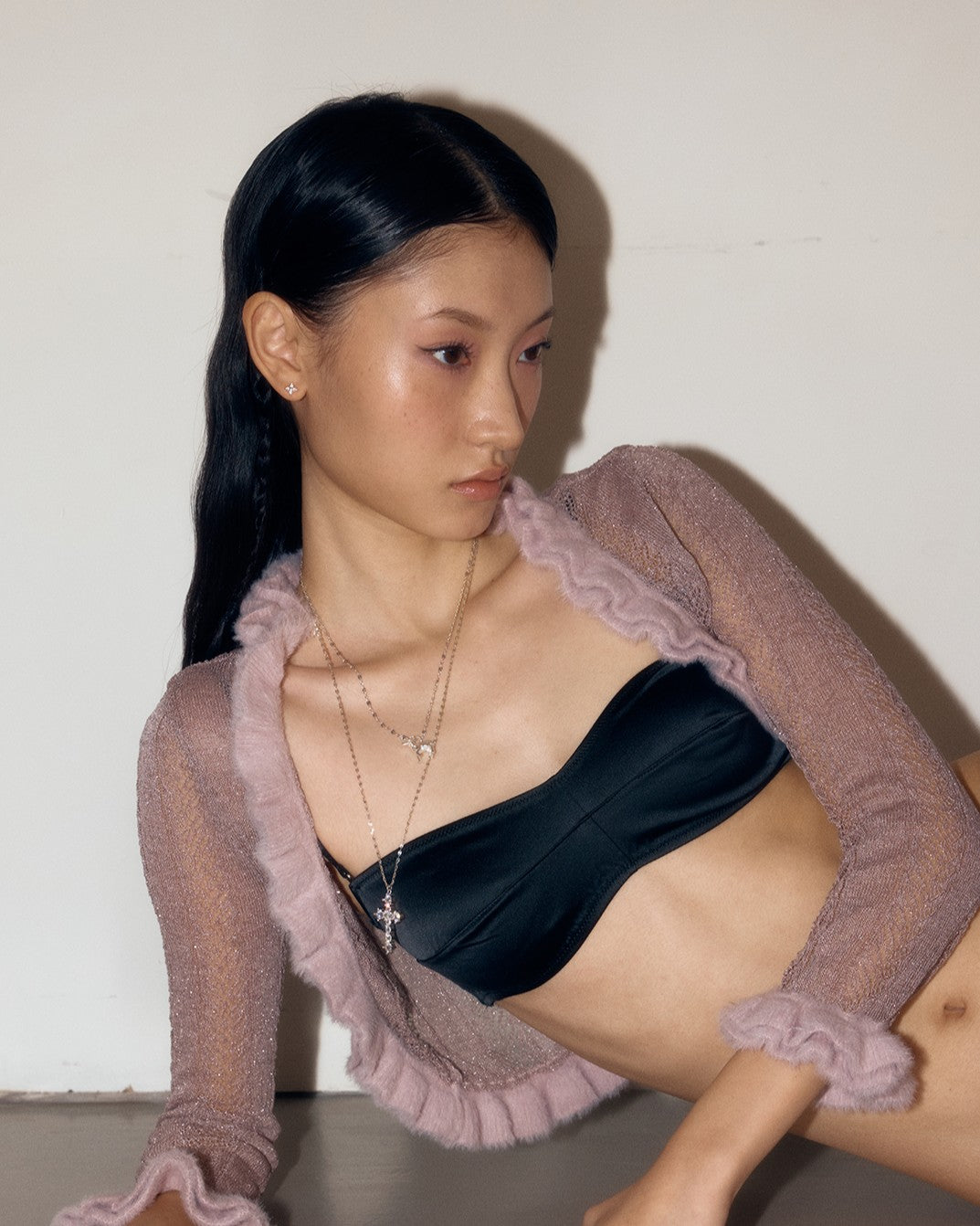 petite オーナメントピアス