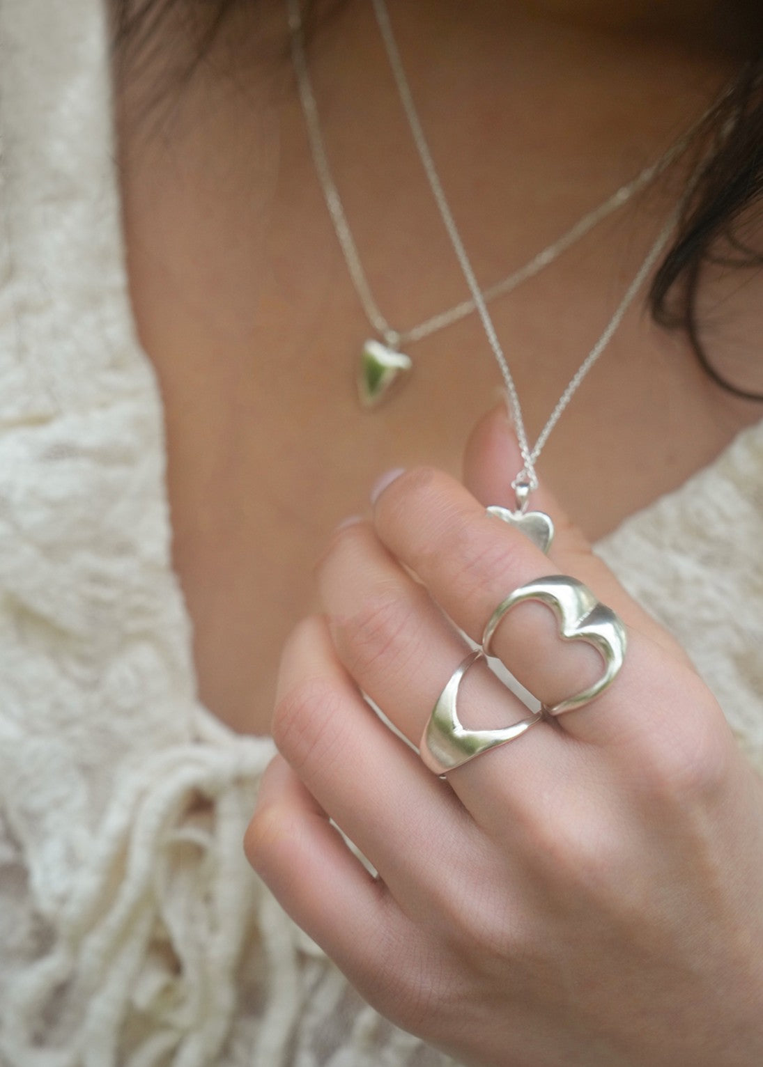 Connected love ring (Top)