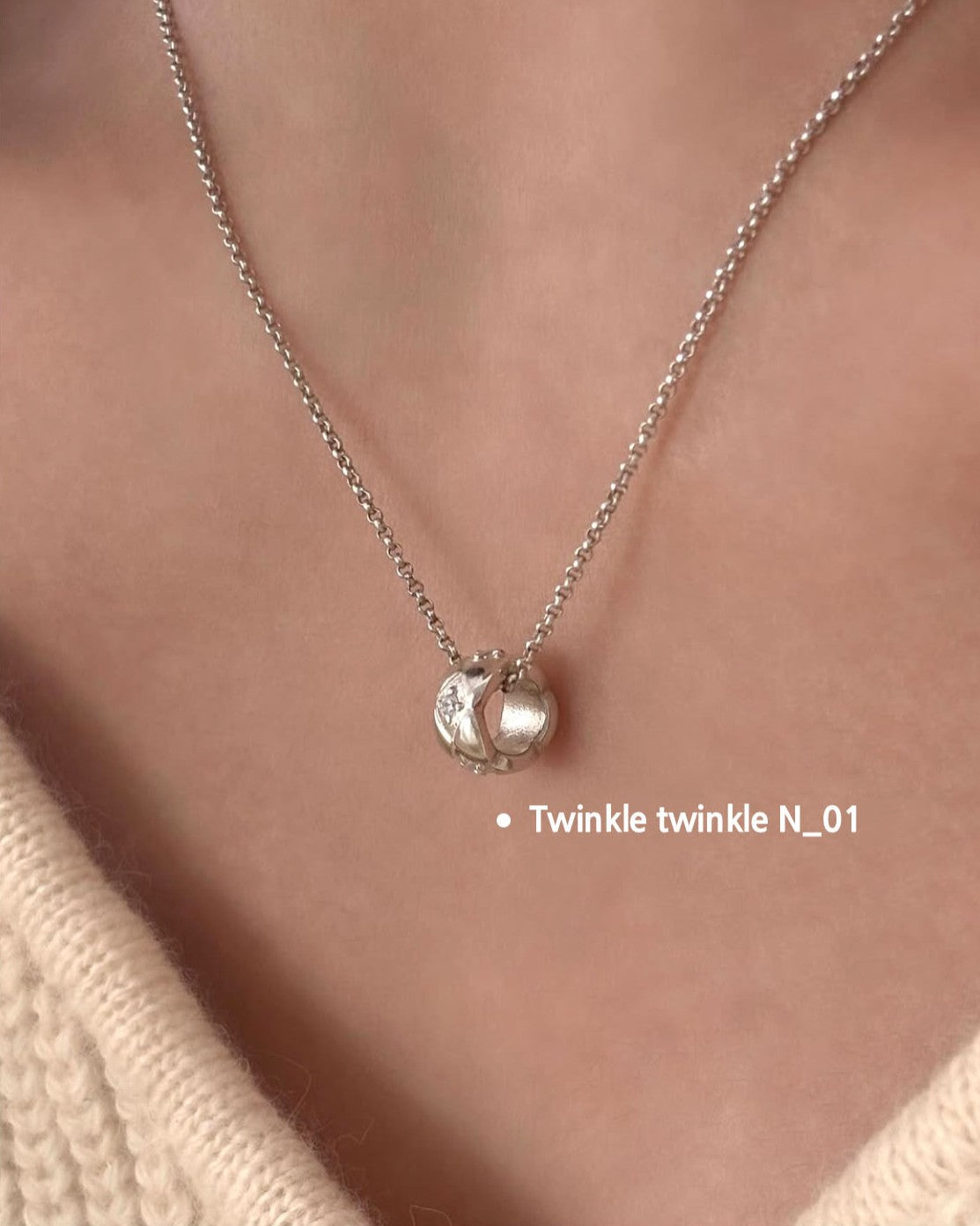 [amondz Exclusive] Twinkle twinkle necklace