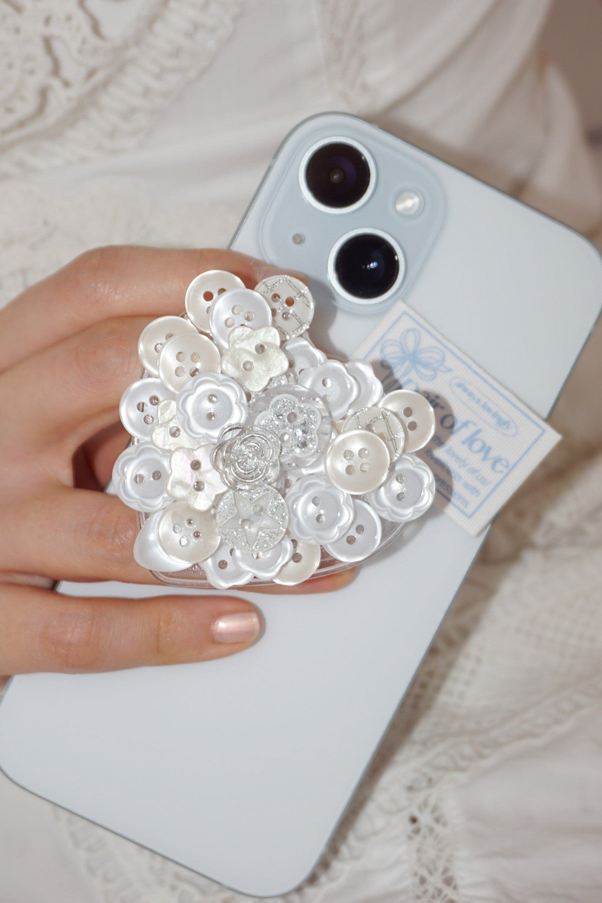 VINTAGE BUTTON HEART TALK