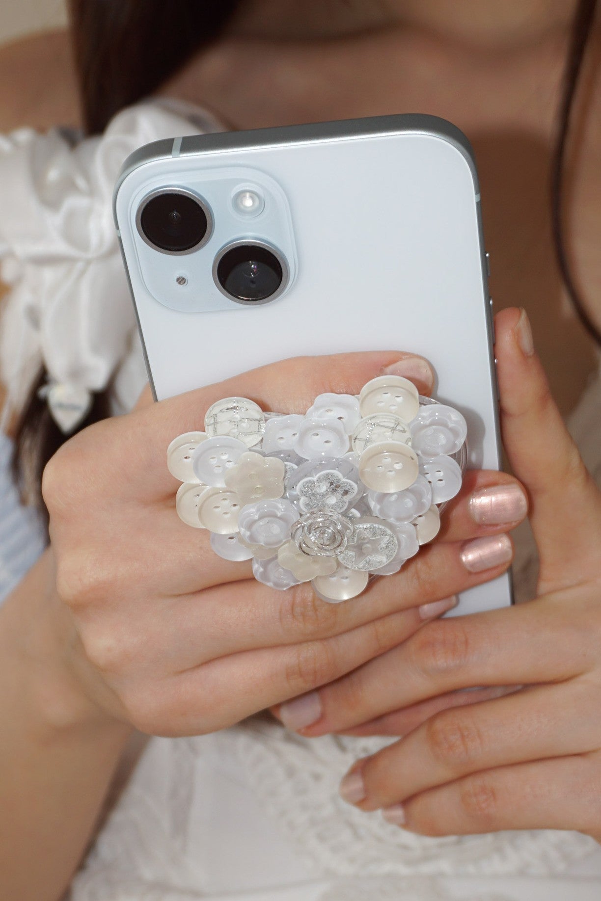 VINTAGE BUTTON HEART TALK