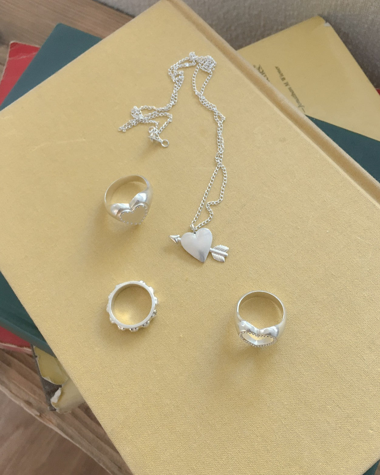CUPID HEART MINI PENDENT NECKLACE